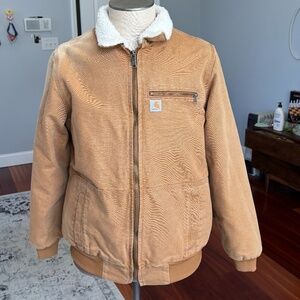 Carhartt Sherpa Lined Jacket Size